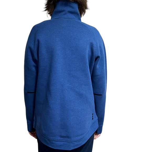 ELEVATE "Kariba" Blue Knit Full Zip Womens Jacket, Sz L - Picture 2 of 9